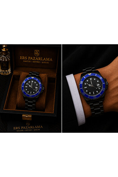 ERS Submariner Modeli Lüks Erkek Kol Saati