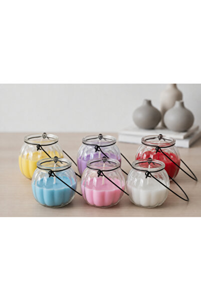 MACON 6pcs scented candles set, aromatherapy fragrance candles in glass jar w...