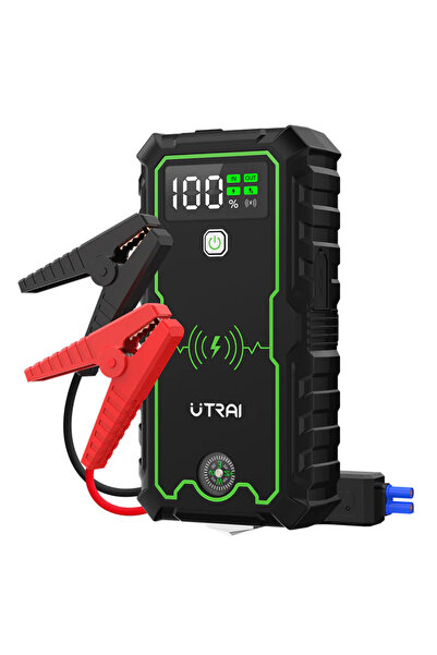 UTRAI εκκινητής μπαταρίας αυτοκινήτου JS-1 Pro με φακό, 12V/2500A, 16000mAh