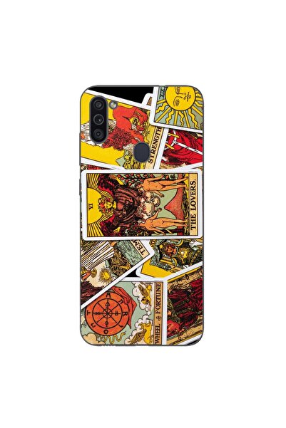 OEM Husa compatibila cu Samsung Galaxy A11 Silicon Gel Tpu Model Carti Tarot