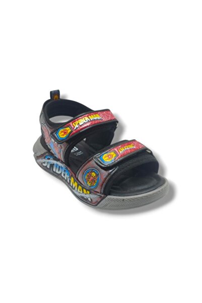 Butiqe 1910-26 Spiderman Printed Anatomical Boys' Sandals 26-30
