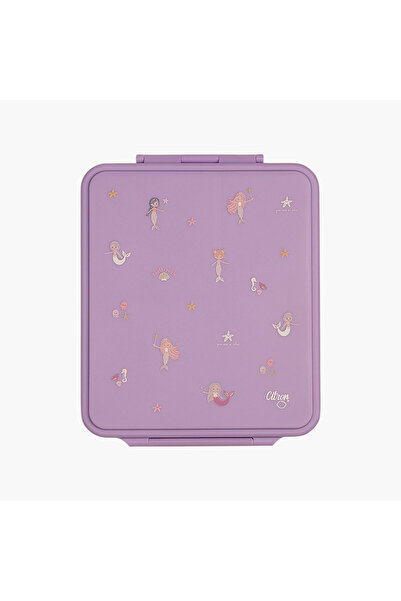 Citron -Lunch Box Mermaid 1900Ml With Food Jar 4 Cmprt
