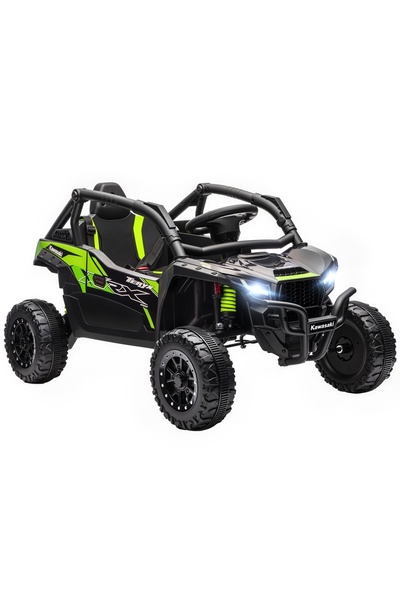 OEM ATV electric pentru copii Re-Bloom Kawasaki, PP/oțel, 100x64x56 cm, 3-5 k...