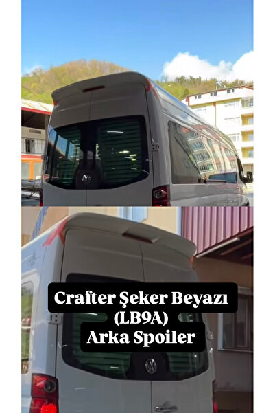 Genel Markalar Crafter Şeker Beyazı Fiber Arka Spoiler