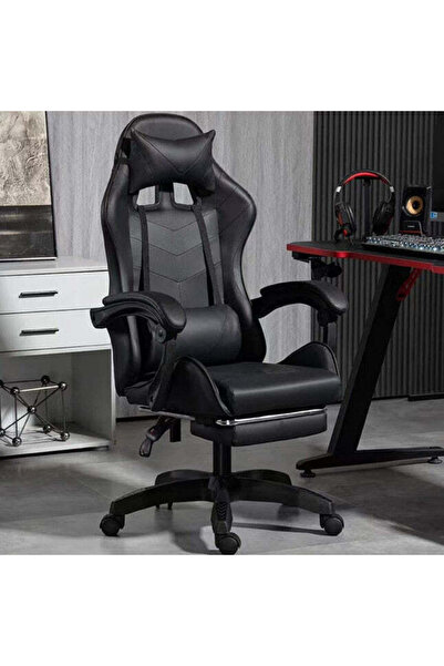 Vivendo Scaun Gaming Racing SpeedX GT, Piele Ecologică, Recliner, Perne Ergon...