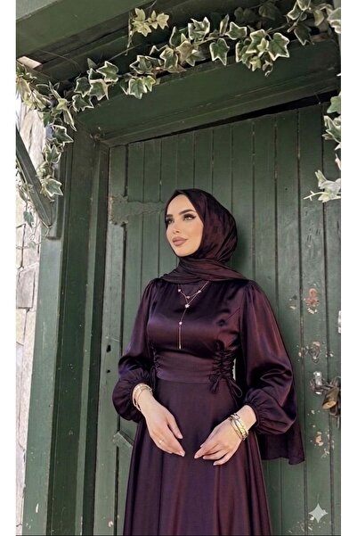 Dm Life Saten abiye çapraz bağlamalı abiye