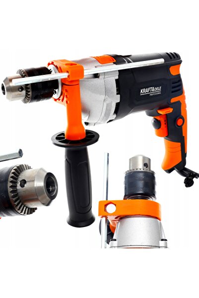 Kraft&dele Bormașină electrică cu percuție puternică 1700W 2800 rotații 13mm ...