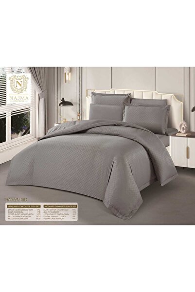 NAJMA Soft Touch Double Jacquard Hotel Bedspread - Nefren |   7 Pieces
