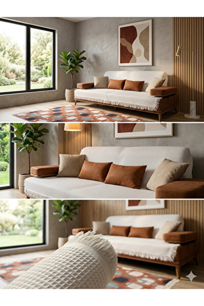 Rain Home Collection Koltuk Örtüsü Waffle Pike 170x220