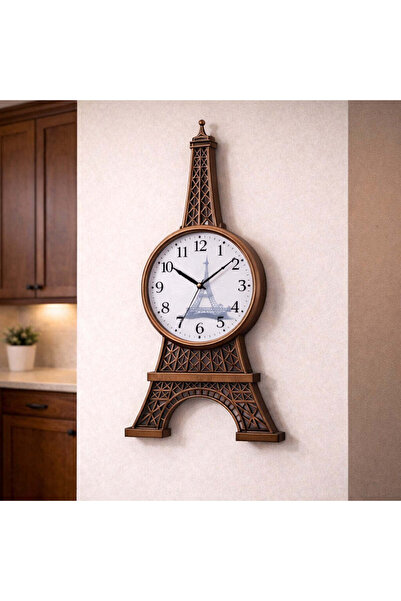 Vivendo Ceas de perete Turnul Eiffel 70 cm decor modern pentru living si birou