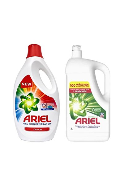 Ariel Detergent lichid Color 5.7 L + + Detergent Universal Clean 5L