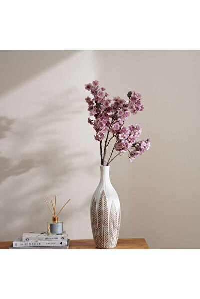PAN HOME Hydrangea With 3 Branches Bunch H92cm - Purple