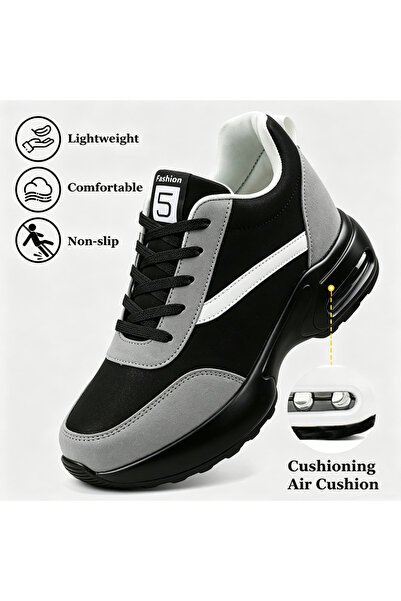 SOSENFER Women's Running Shoes, Height-increasing Casual Sports Shoes for Women
