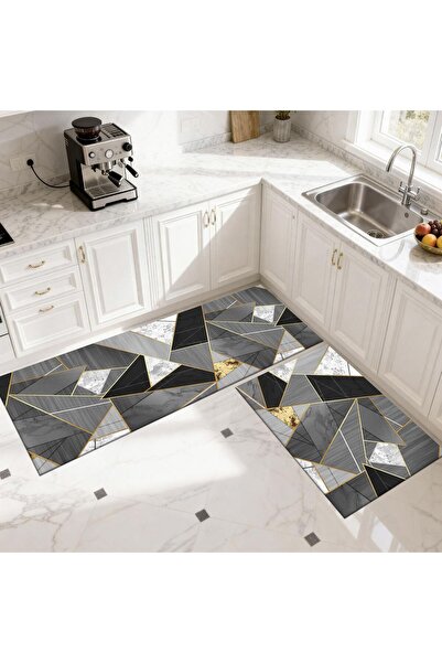 Royal Set covoare de bucatarie 2 bucati ( 1 buc 50 x 120 cm, 1 buc 50 x 60 cm)