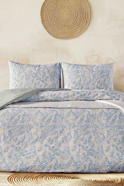 Doqu Home Mediterranean Ranforce Duvet Cover Set Single Vıtara