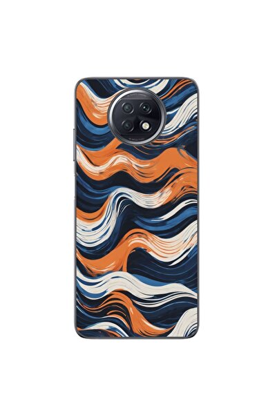 OEM Husa compatibila cu Xiaomi Redmi Note 9T Silicon Gel Tpu Model Abstract C...
