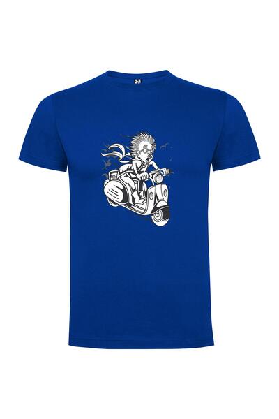 iLovePrints Steampunk Scooter Kid Tshirt