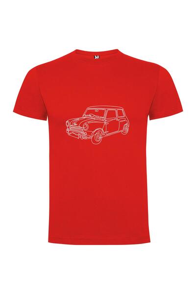 iLovePrints Vintage Mini Line Art Tshirt