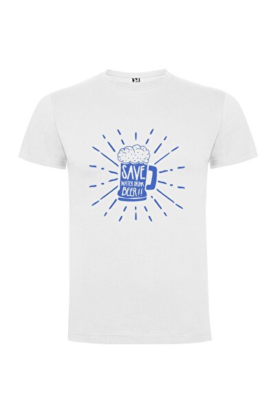 iLovePrints Water's Nemesis: Drink beer Tshirt