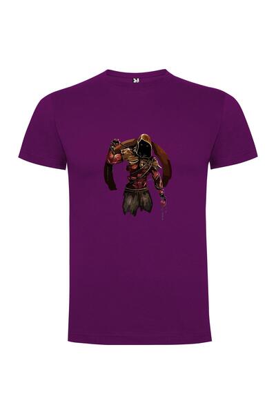 iLovePrints Chained Samurai Muscle Man Tshirt