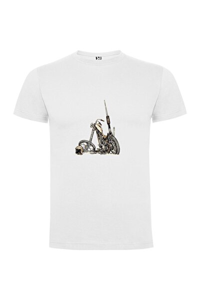 iLovePrints Motorcycle Mastery Illustration Tshirt