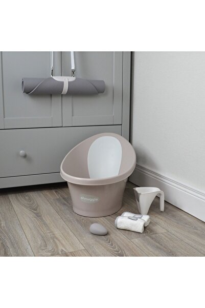 Shnuggle Cadita pentru bebelusi, Taupe-
