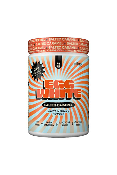 Nano Supps بياض البيض بروتين باودر من نانو سابس نكهة سولتد كراميل 750جم - Egg...