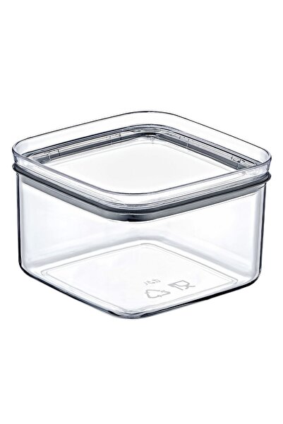 Z Store Recipient transparent pentru depozitarea cerealelor cu capac albastru...