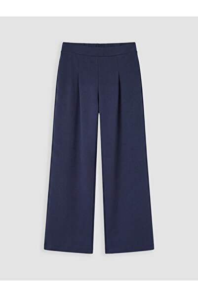LC Waikiki Rmz Gi̇yi̇m Farkiyla Girls' Pleated Sweatpants with Waist Drawstring
