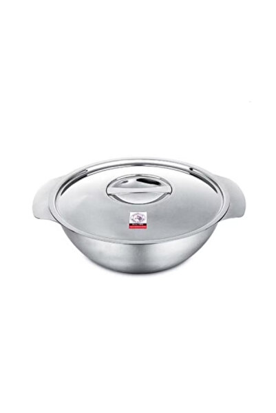 ZEBRA THAILAND Zebra 22Cm/2.2L Heavy Steel Soup Pot with Thai Style Lid