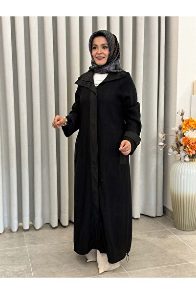 Armine TREND PARAŞÜT KUMAŞ DETAYLI GİY-ÇIK SİYAH
