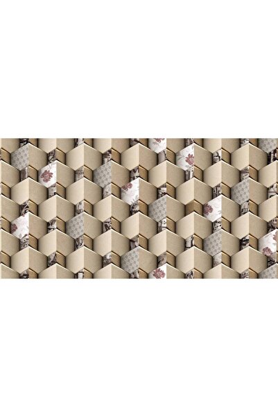 Persona Tablou Canvas, Pattern Cuburi 3D- 100 X 70 cm