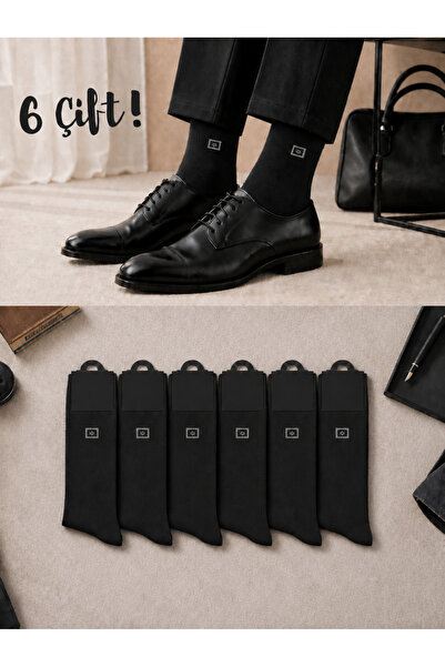 ck socks 6 Pairs of Anthracite Men's Socks |   Cotton, Breathable, Anti-Sweat
