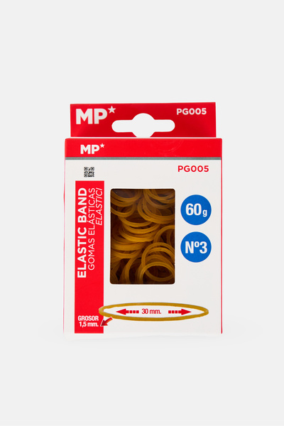 Main Paper Elastic Rubber Bands Set 60 g