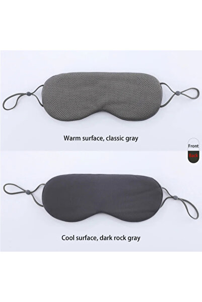 choice2 03 1pc Sleeping Eye Mask Korean Style Ice Silk Warm And Cool Dual Use...