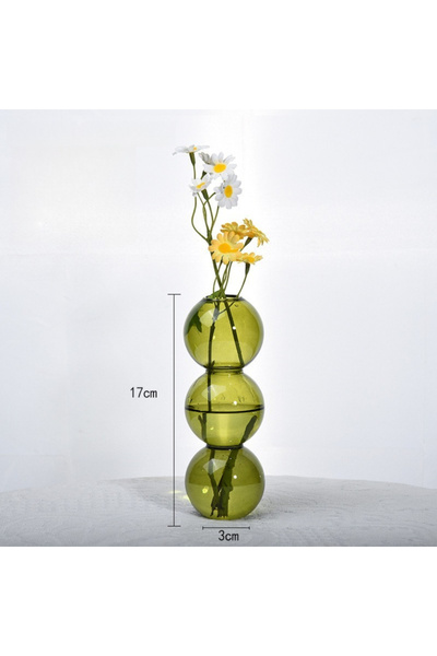 Choice10 Style C1 Modern Simple Creative Glass Vase Homestay Flower Utensils ...