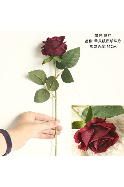 Choice3 5pcs color 11 5/10pcs Artificial Flowers Silk Rose Hom Decor Wedding ...