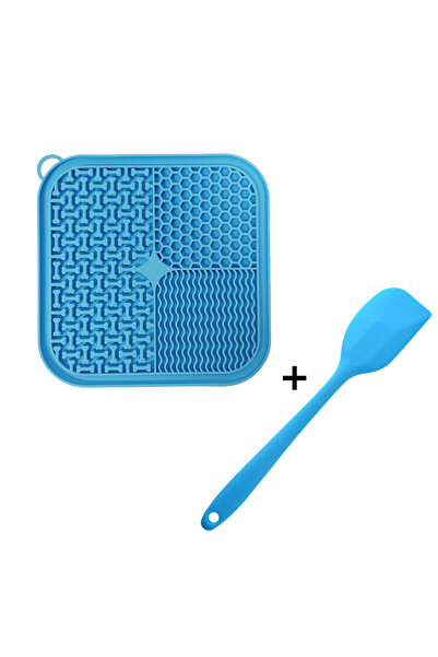 Choice BLUE Licking Mat Slow Feeder for Dogs and Cats, Premium Lick Pad with ...