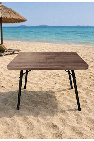 Armarks Katlanır Kamp Masası 45x60 Balkon Bahçe Masası Piknik Masası