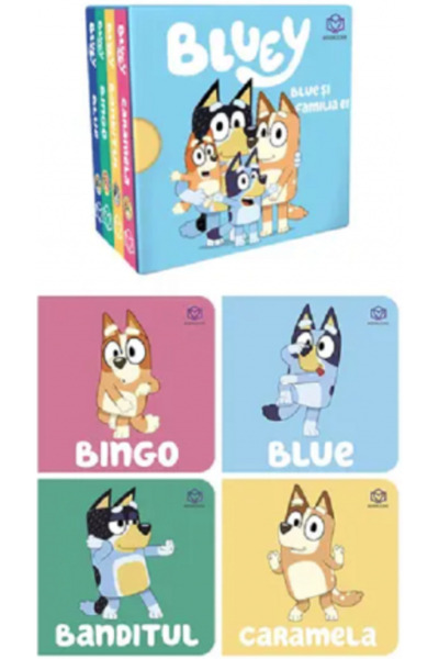 Bookzone Bluey și familia ei