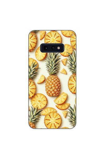 OEM Husa compatibila cu Samsung Galaxy S10e Silicon Gel Tpu Model Juicy Pinea...