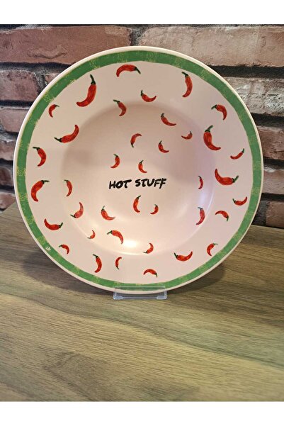 Keramika Pasta Plate 28 cm Digital Printing Matte