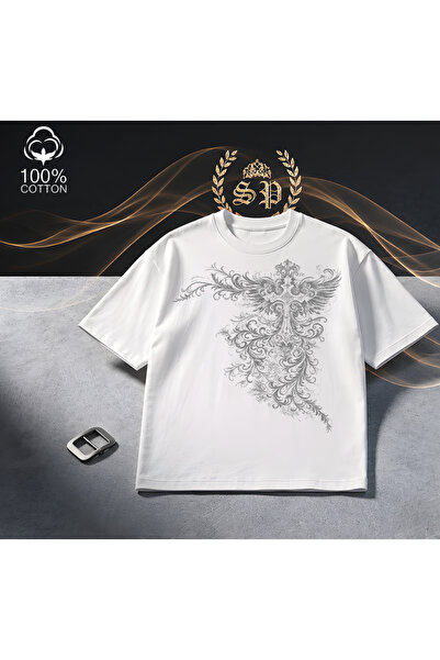 StartMore Supertee Design Jesus Gotik Vintage Y2K Full Pamuk Quality High Tee