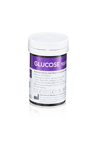 NO BRAND Beketo Testy Paskowe Glucoză Gluketo Meter 50 bucăți