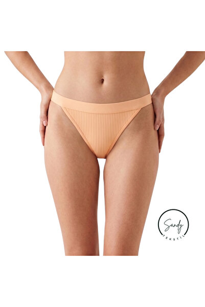 Koza soft Sandy 100% Cotton Ribbed Women's Panties 3-Pack - Breathable Daily ...