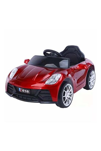 Fun Moment Kids Electric Car with Remote Control, LED Lights, and Music