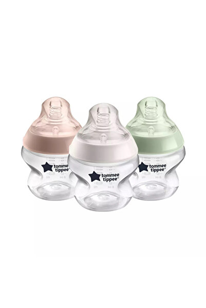 tommee tippee Set de 3 biberoane Closer to Nature 150 ml 0 luni+
