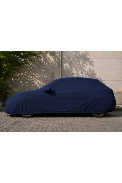 Vemaks Oto Aksesuar hatchback araçlara penye mavi branda
