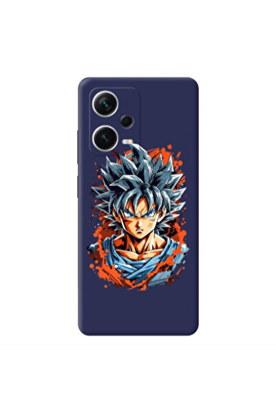 Other Xiaomi Poco X5 Anime Goku Dark blue Colored Silicone TPU Θήκη
