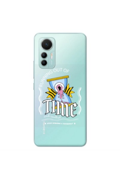 Other Xiaomi Mi 12 Lite Running out of time Transparent Silicone TPU Θήκη